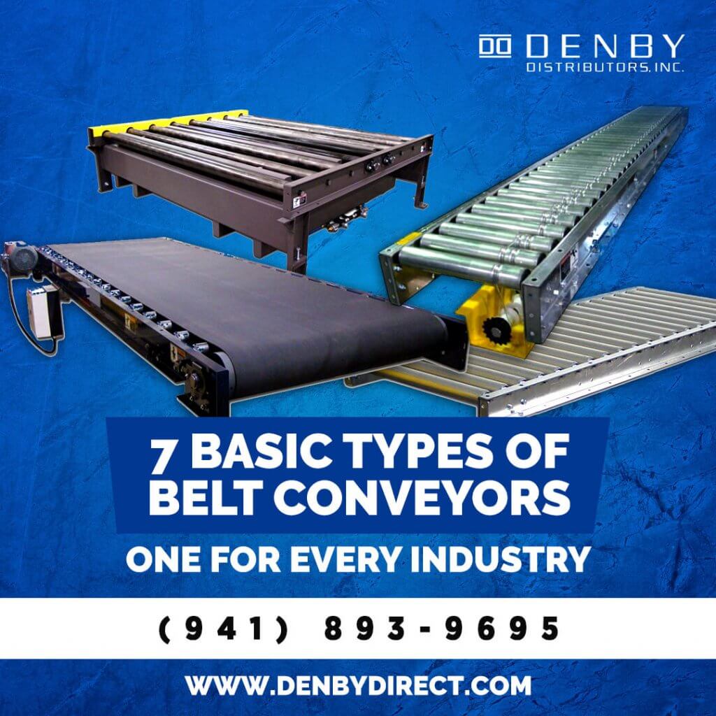 7 Basic Types of Belt Conveyors - One For Every Industry | Denby Direct