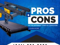 Pros and Cons of the Different Types of Conveyor